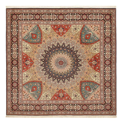 Perser Rug - Tabriz - Royal square  - 253 x 251 cm - dark beige