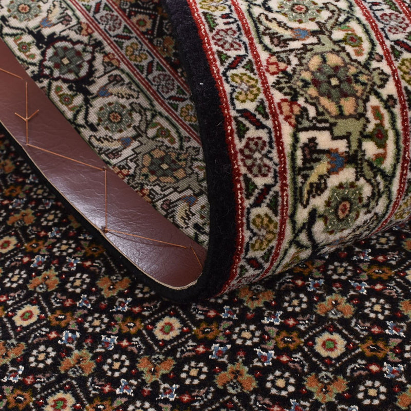 Runner Perser Rug - Tabriz - Royal - 396 x 82 cm - dark beige