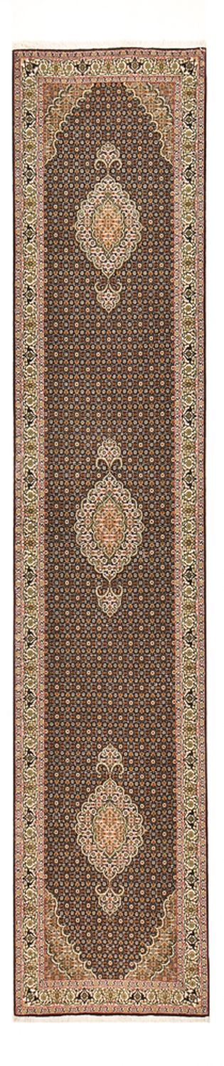 Tabriz - 50 Raj Rug 393x82cm - Persian Rugs