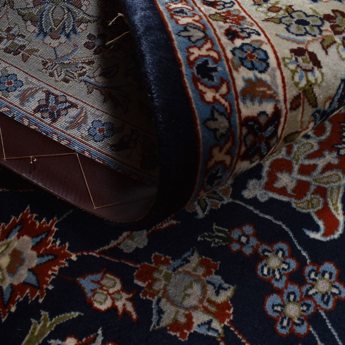 Perser Rug - Royal - Royal - 295 x 192 cm - dark blue