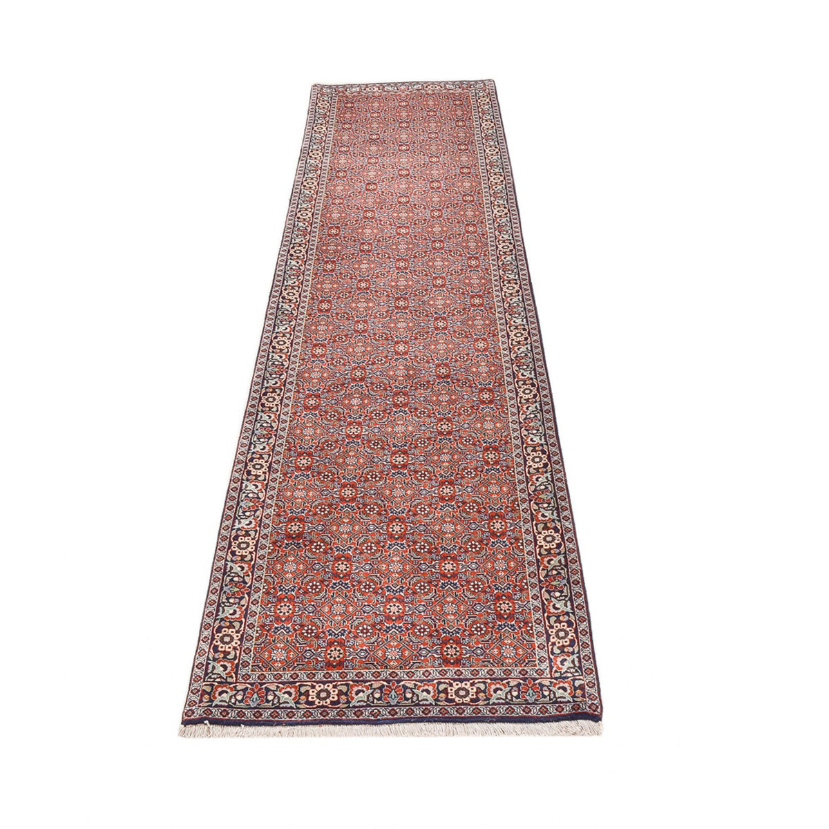 Runner Perser Rug - Bidjar - 295 x 76 cm - rust