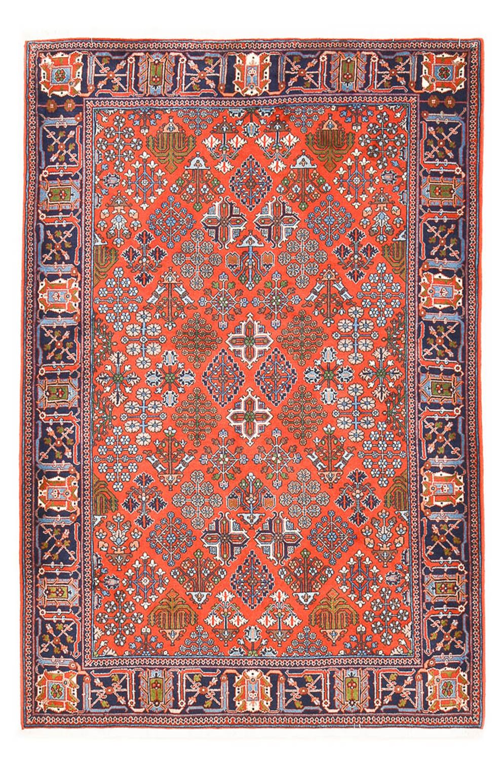 Perser Rug - Nomadic - 204 x 138 cm - light red
