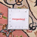 Perser Rug - Tabriz - Royal round  - 200 x 200 cm - cream