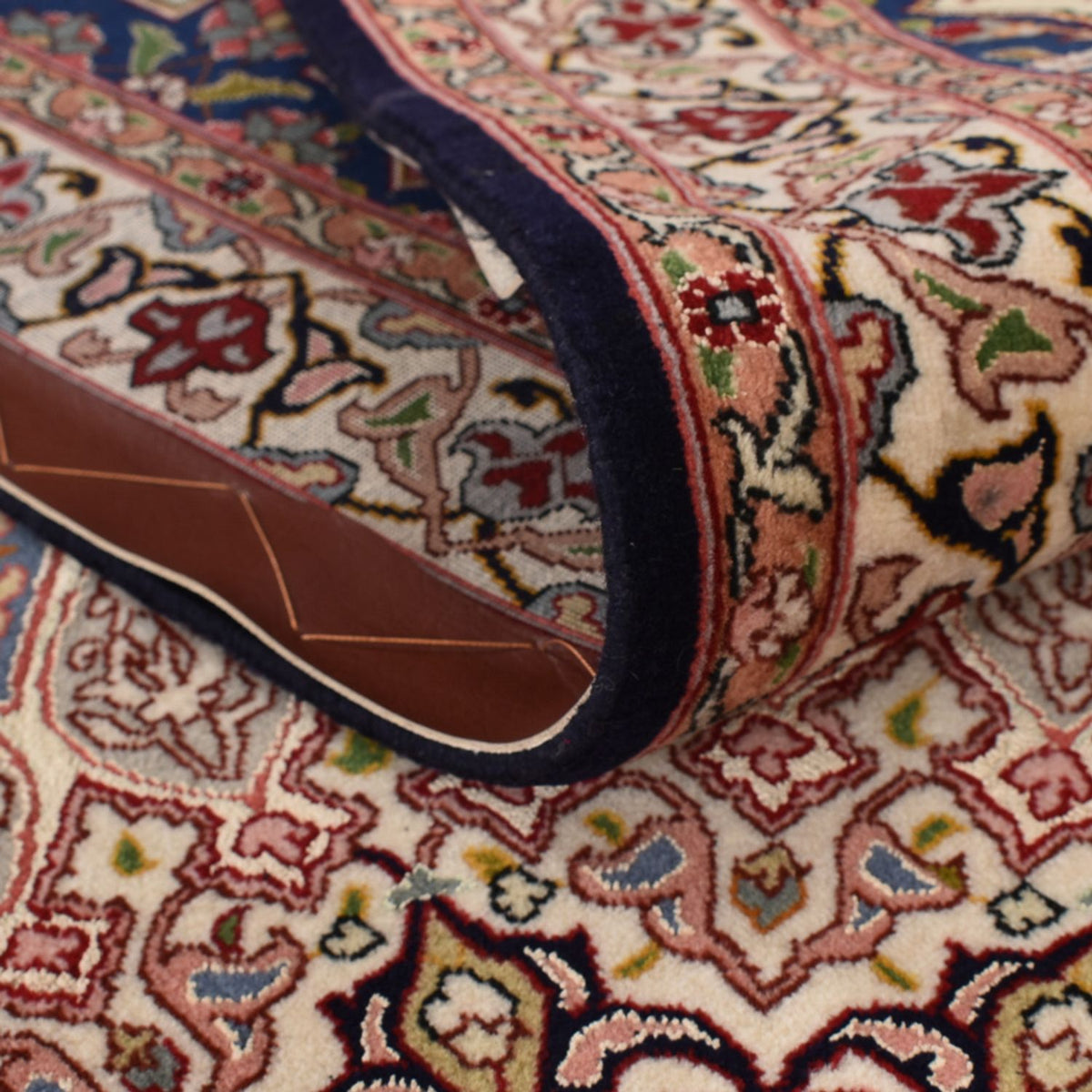 Perser Rug - Tabriz - Royal - 396 x 298 cm - dark beige