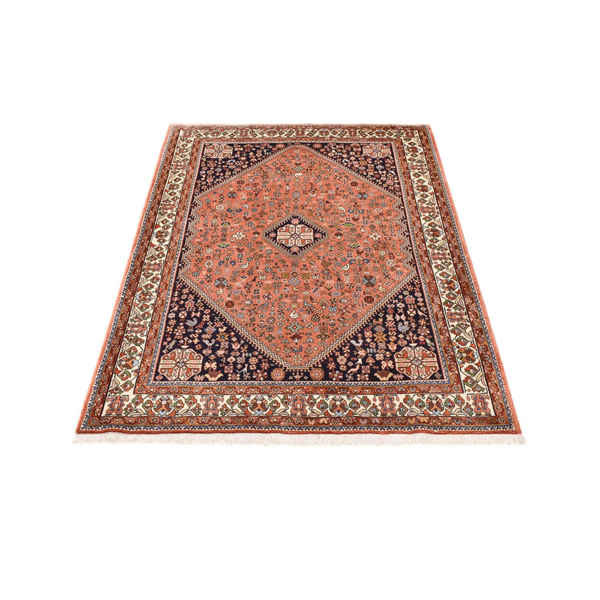 Gabbeh Rug - Kashkuli Perser - 197 x 145 cm - light red