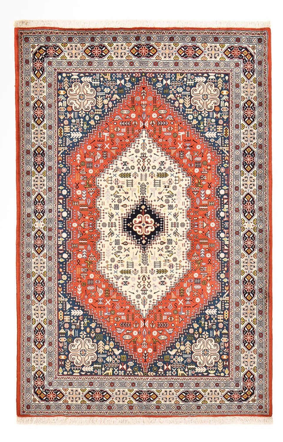 Gabbeh Rug - Kashkuli Perser - 206 x 137 cm - multicolored