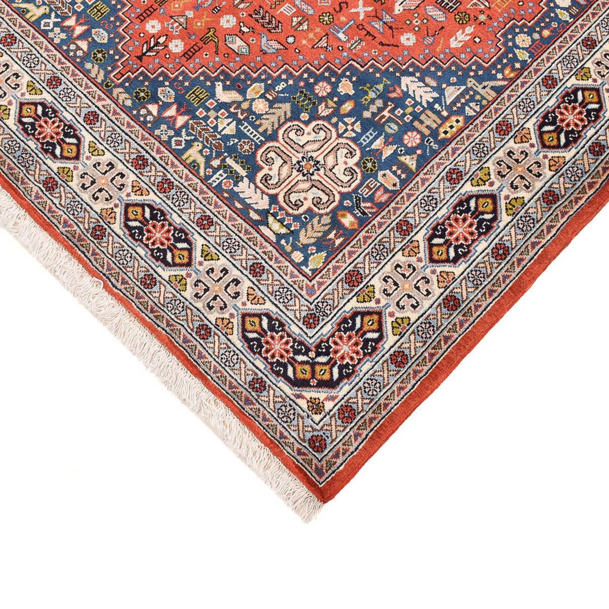 Gabbeh Rug - Kashkuli Perser - 206 x 137 cm - multicolored