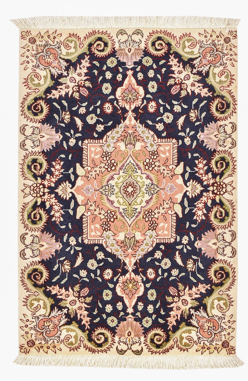 Täbriz - 50 Raj Teppich 92x60cm - Perserteppich