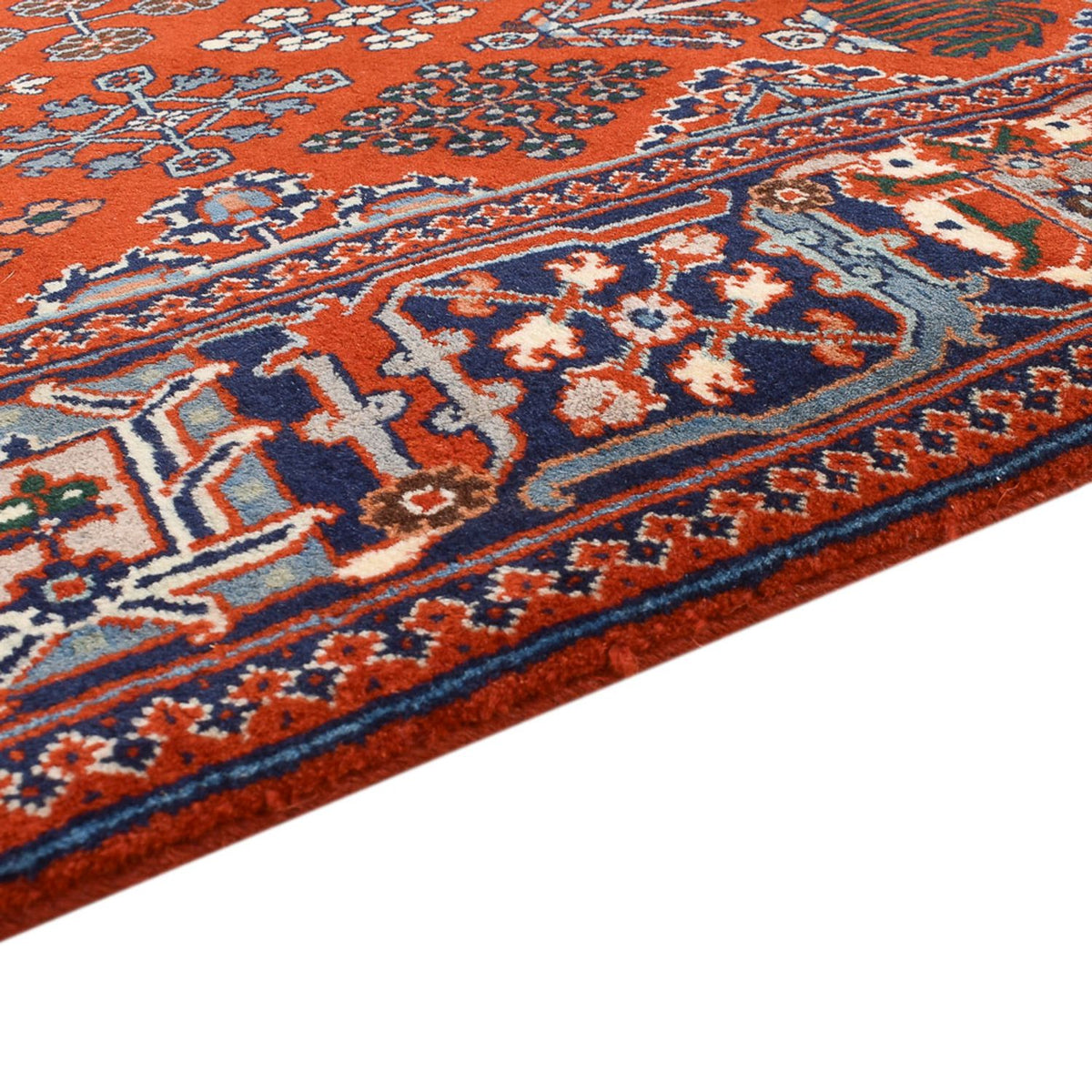 Perser Rug - Nomadic - 200 x 131 cm - red