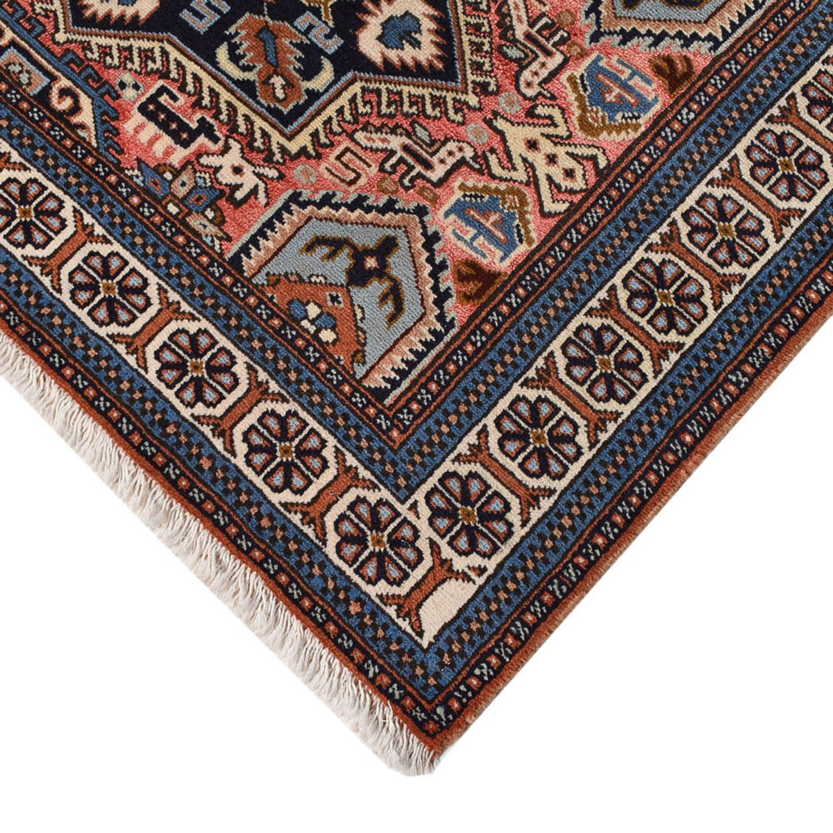 Perser Rug - Keshan - 183 x 130 cm - light red