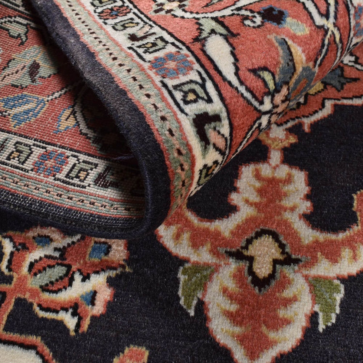 Perser Rug - Nomadic - 196 x 140 cm - dark blue