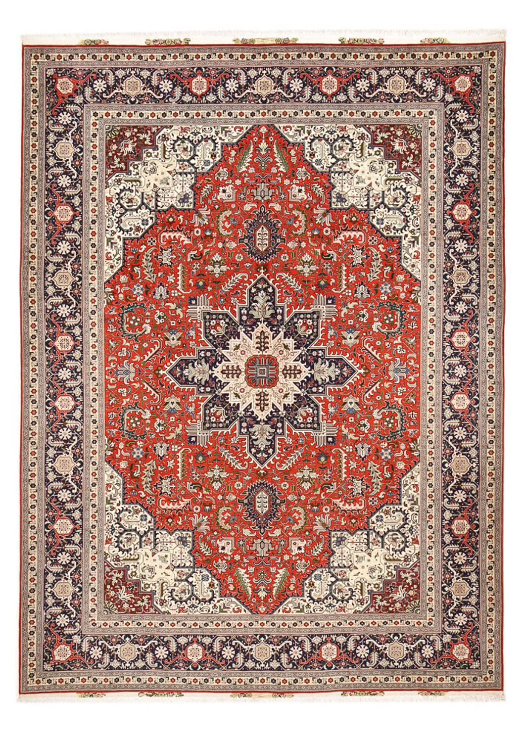 Perser Rug - Tabriz - Royal - 403 x 302 cm - red