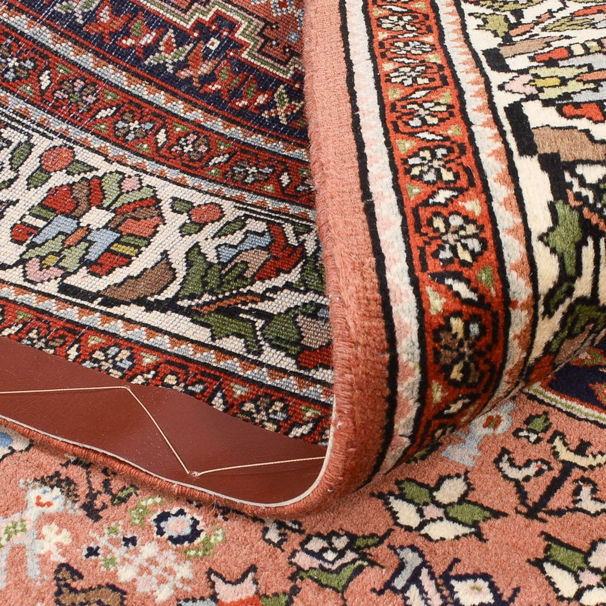 Gabbeh Rug - Kashkuli Perser - 205 x 153 cm - light red