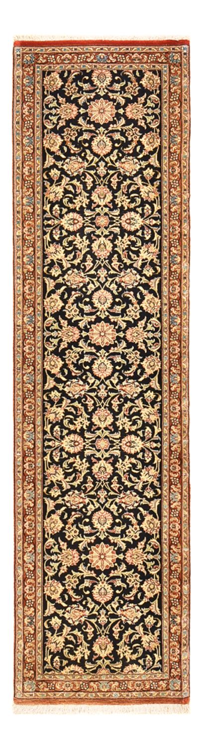 Runner Perser Rug - Ghom - Royal - 200 x 50 cm - dark beige