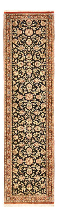 Runner Perser Rug - Ghom - Royal - 200 x 50 cm - dark beige