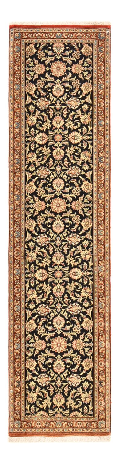Runner Perser Rug - Ghom - Royal - 200 x 50 cm - dark beige