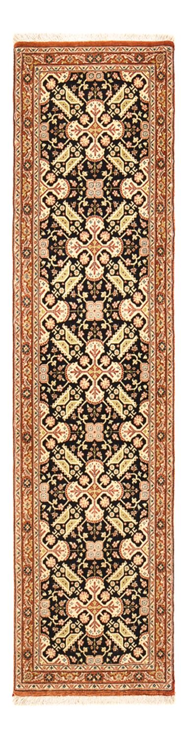 Runner Perser Rug - Ghom - Royal - 205 x 50 cm - dark beige
