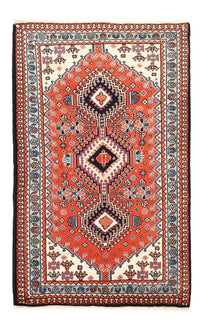 Perser Rug - Nomadic - 121 x 75 cm - red