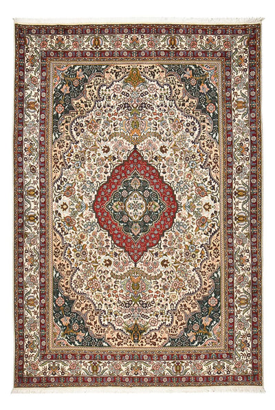 Tabriz - 40 Raj Rug 200x292cm - Persian Rugs