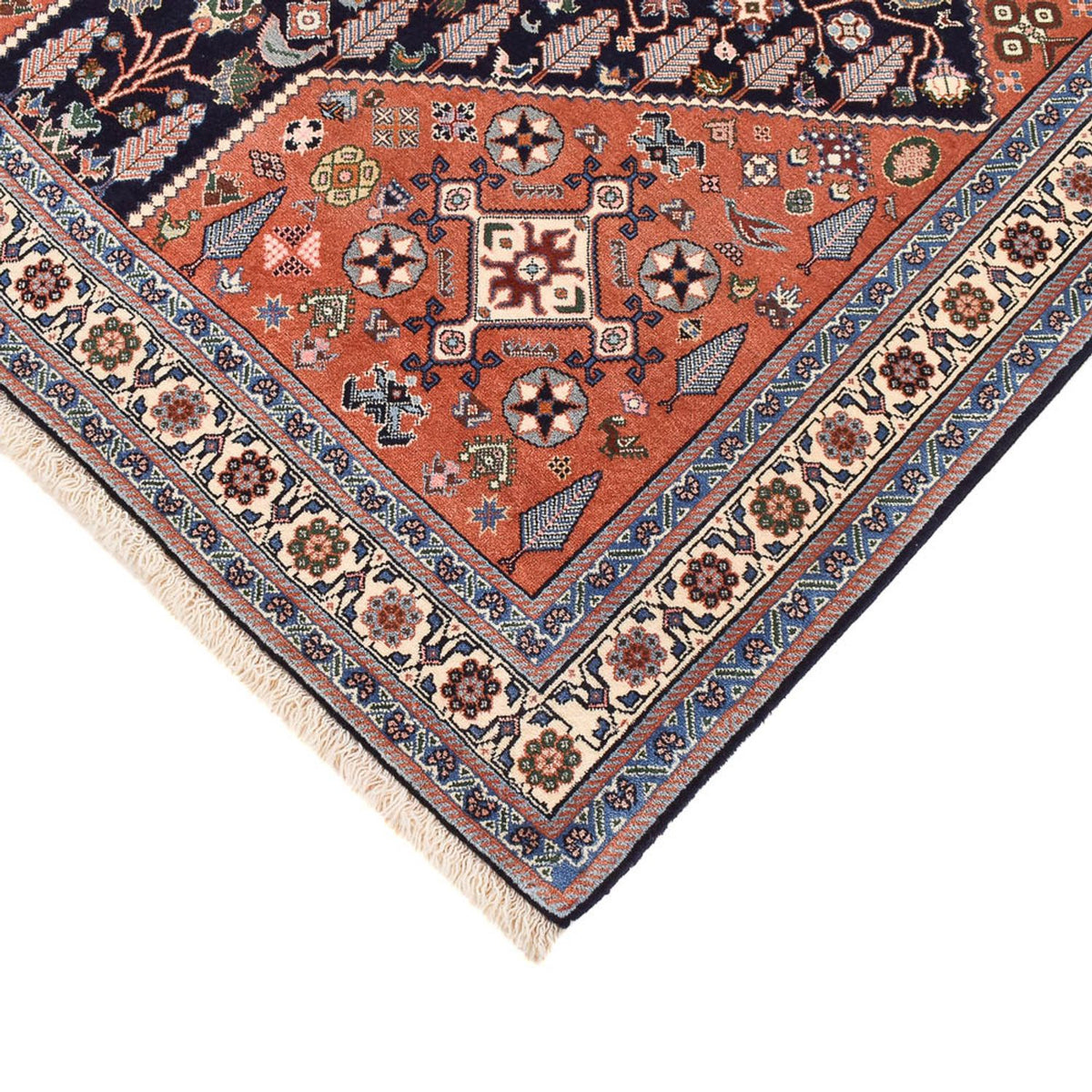 Gabbeh Rug - Kashkuli Perser - 203 x 159 cm - multicolored