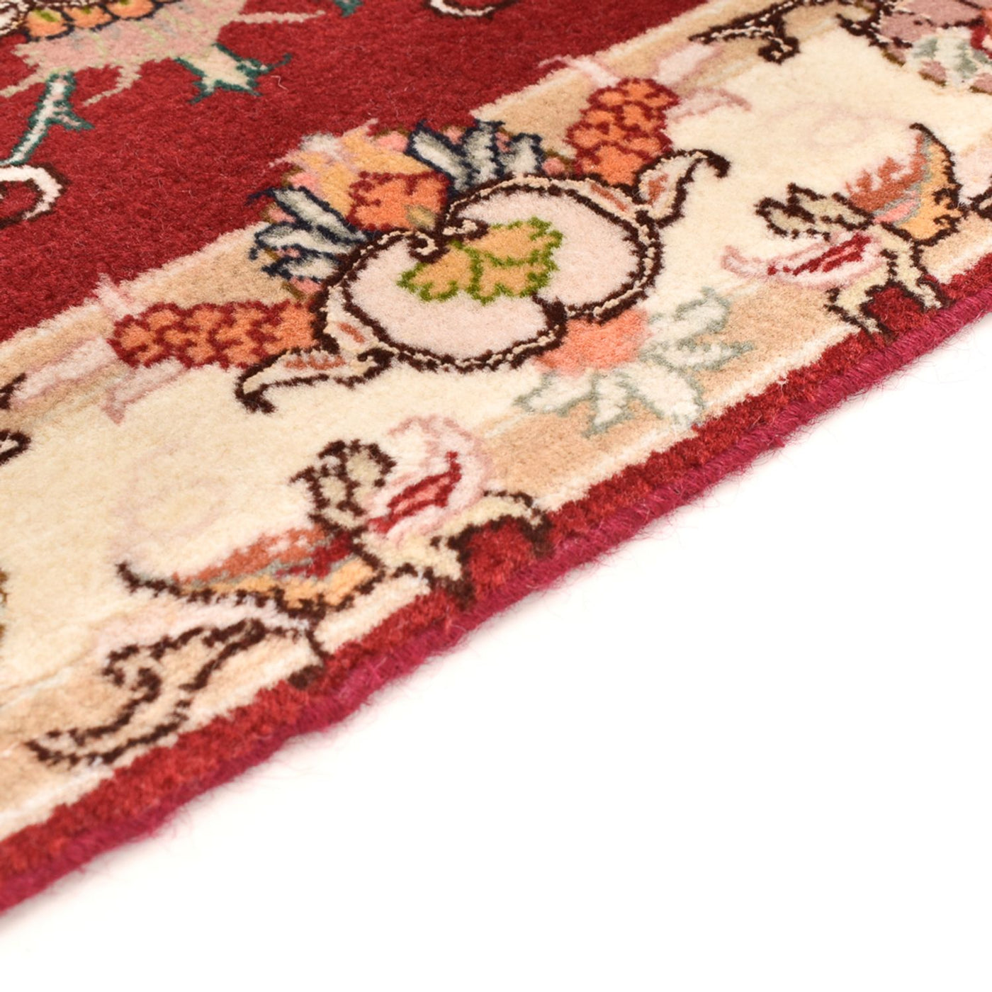 Tabriz - 50 Raj Rug 90x58cm - Persian Rugs