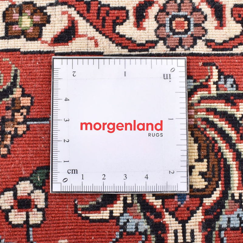 Perser Rug - Bidjar round  - 200 x 200 cm - dark red