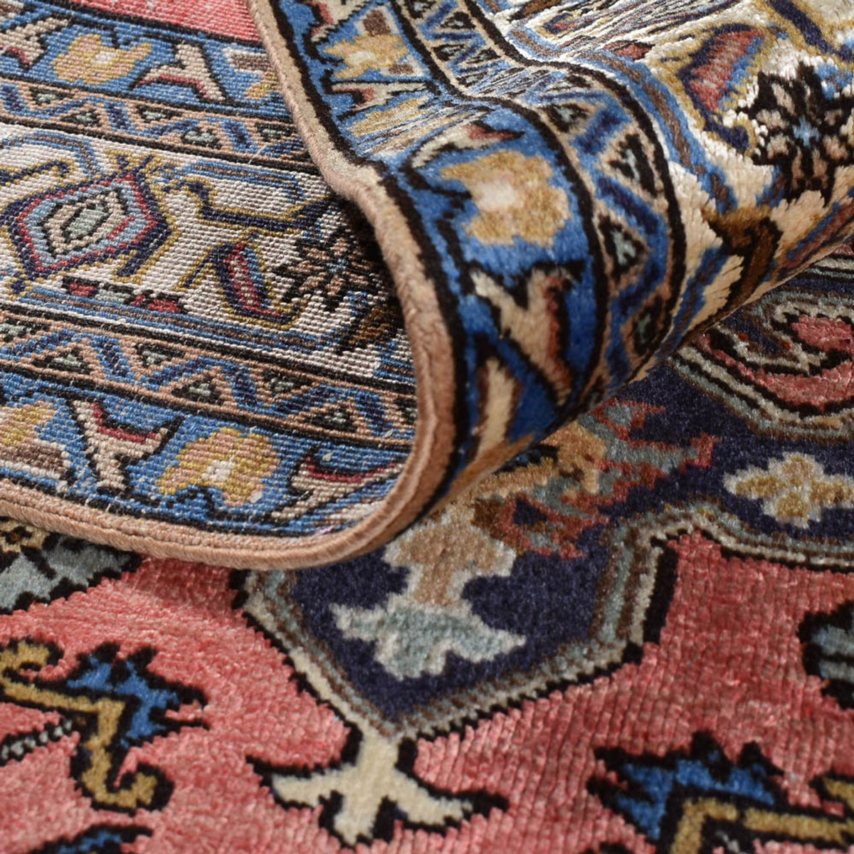 Perser Rug - Nomadic - 196 x 133 cm - light red