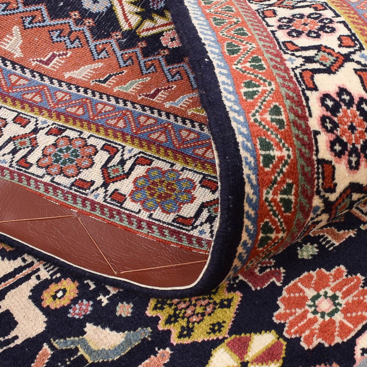 Gabbeh Rug - Kashkuli Perser - 207 x 130 cm - dark blue