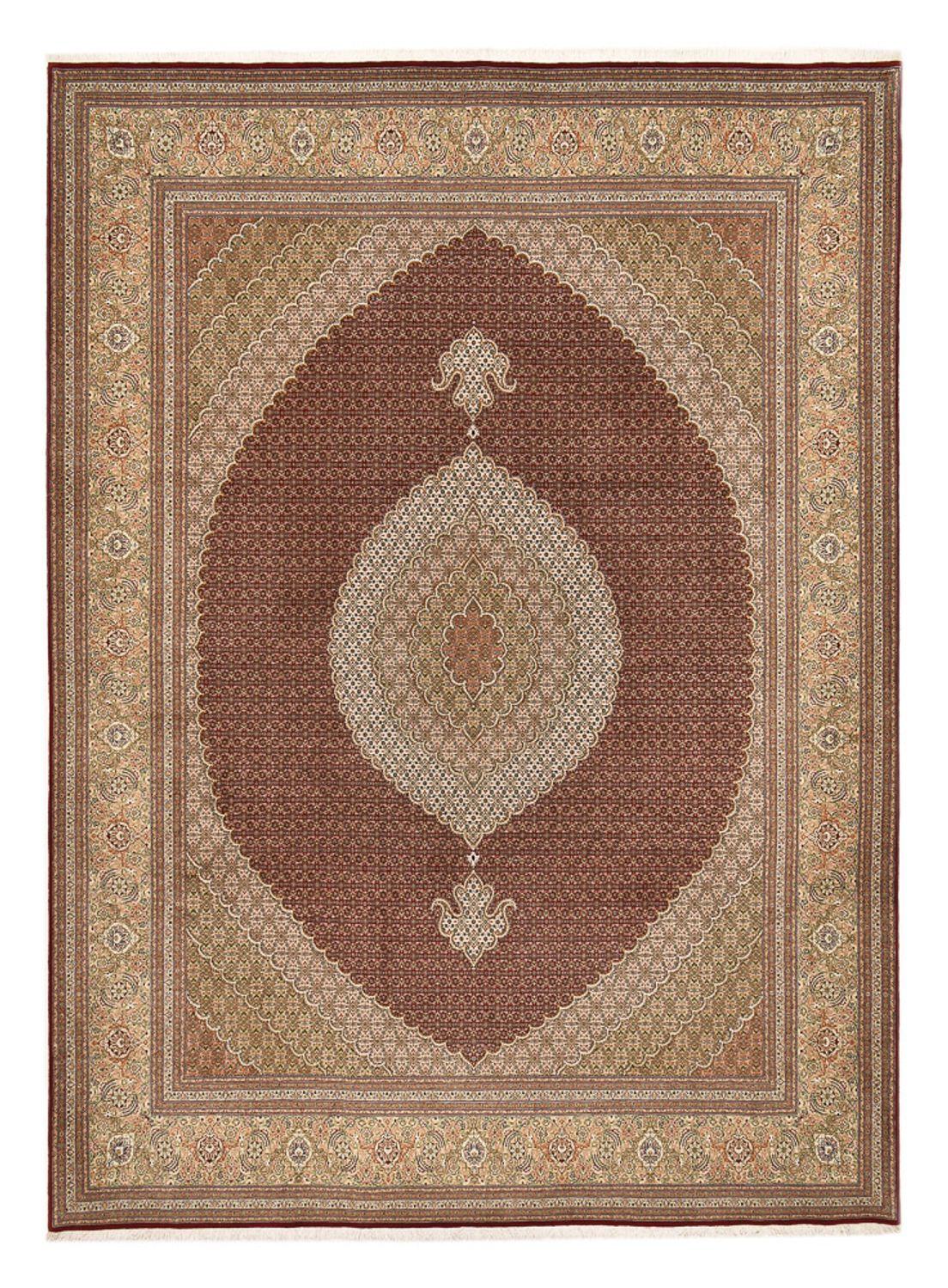 Perser Rug - Tabriz - Royal - 407 x 301 cm - dark beige