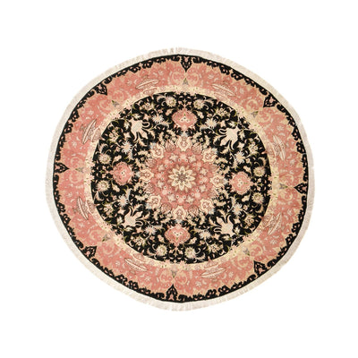 Tabriz - 60 Raj Rug 200x200cm - Persian Rugs