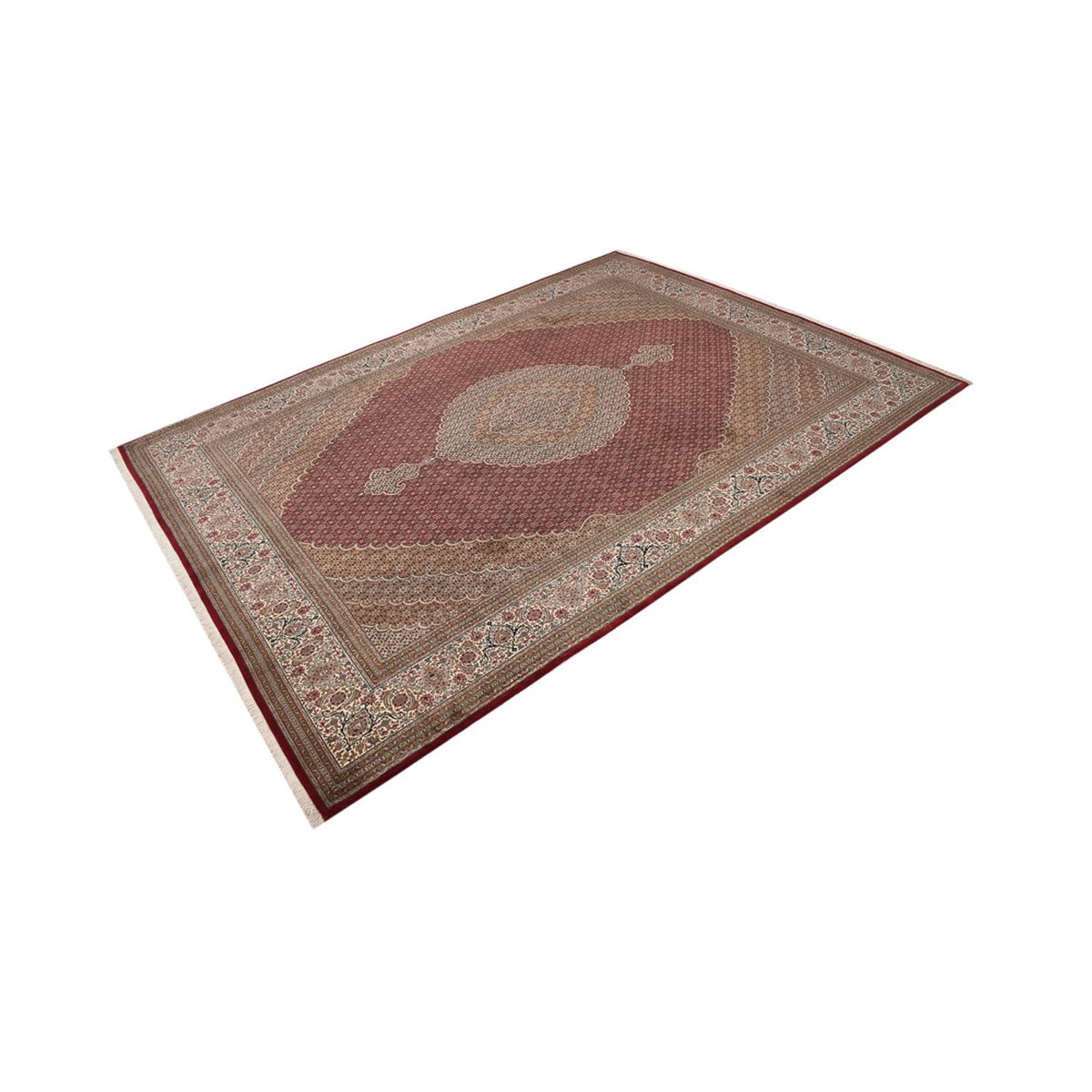 Perser Rug - Tabriz - Royal - 410 x 302 cm - dark beige