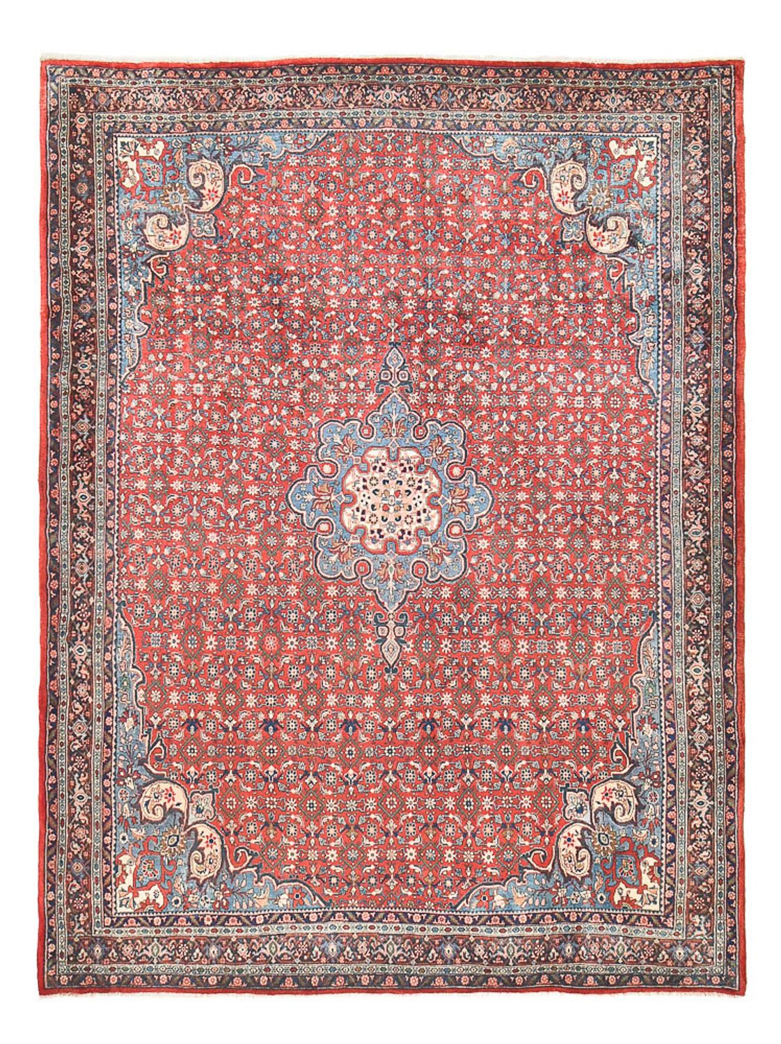 Perser Rug - Bidjar - 300 x 221 cm - light red