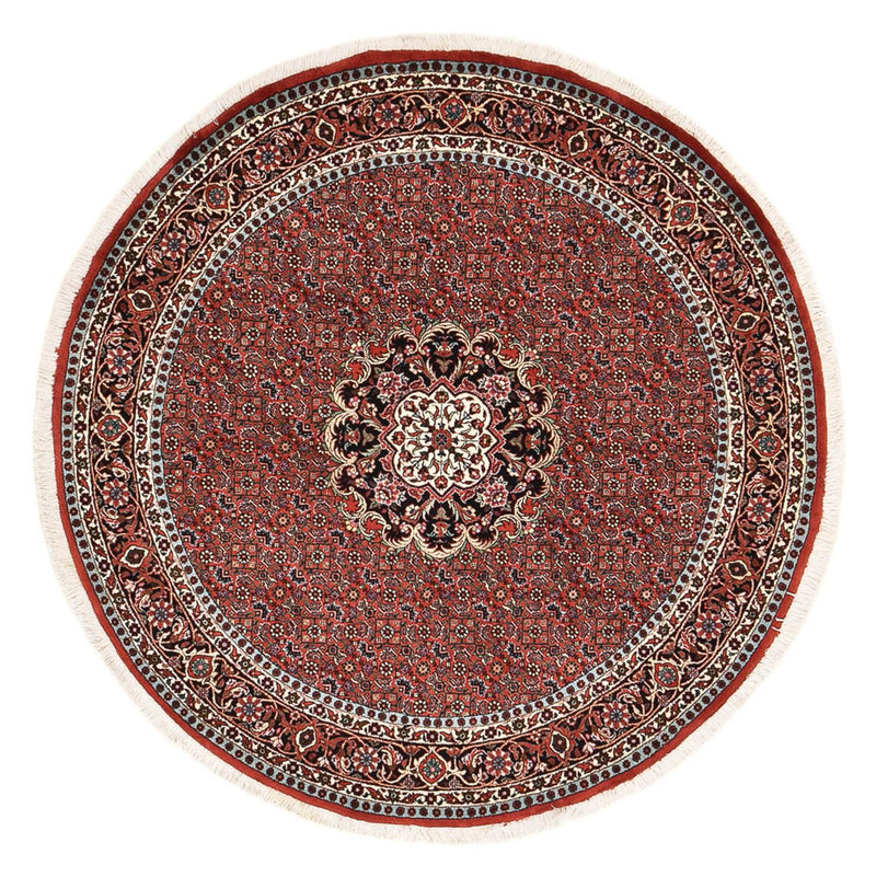 Perser Rug - Bidjar round  - 150 x 150 cm - dark red