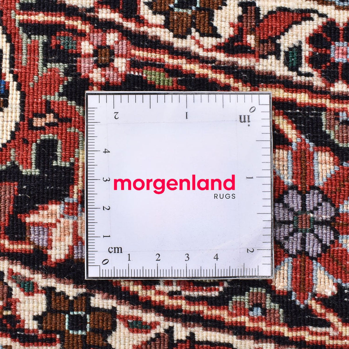 Perser Rug - Bidjar round  - 150 x 150 cm - dark red