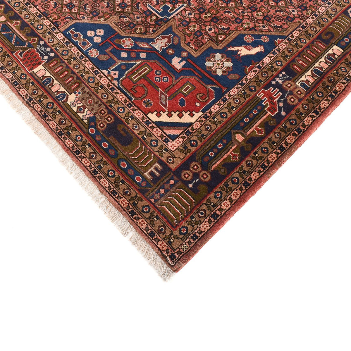 Perser Rug - Nomadic - 286 x 206 cm - dark red