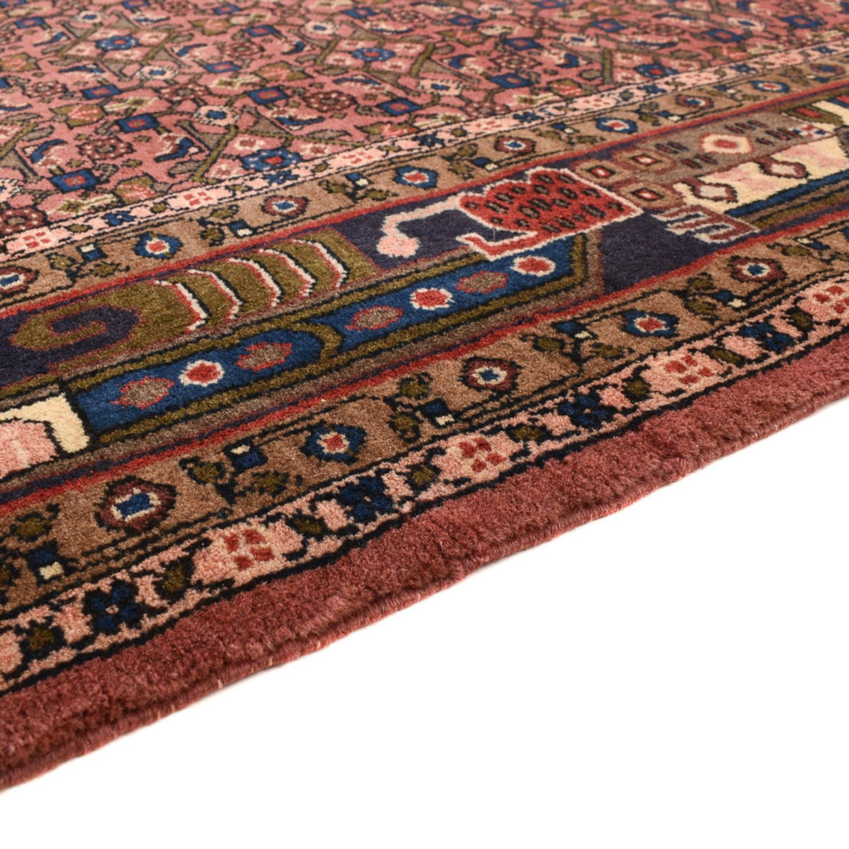 Perser Rug - Nomadic - 286 x 206 cm - dark red