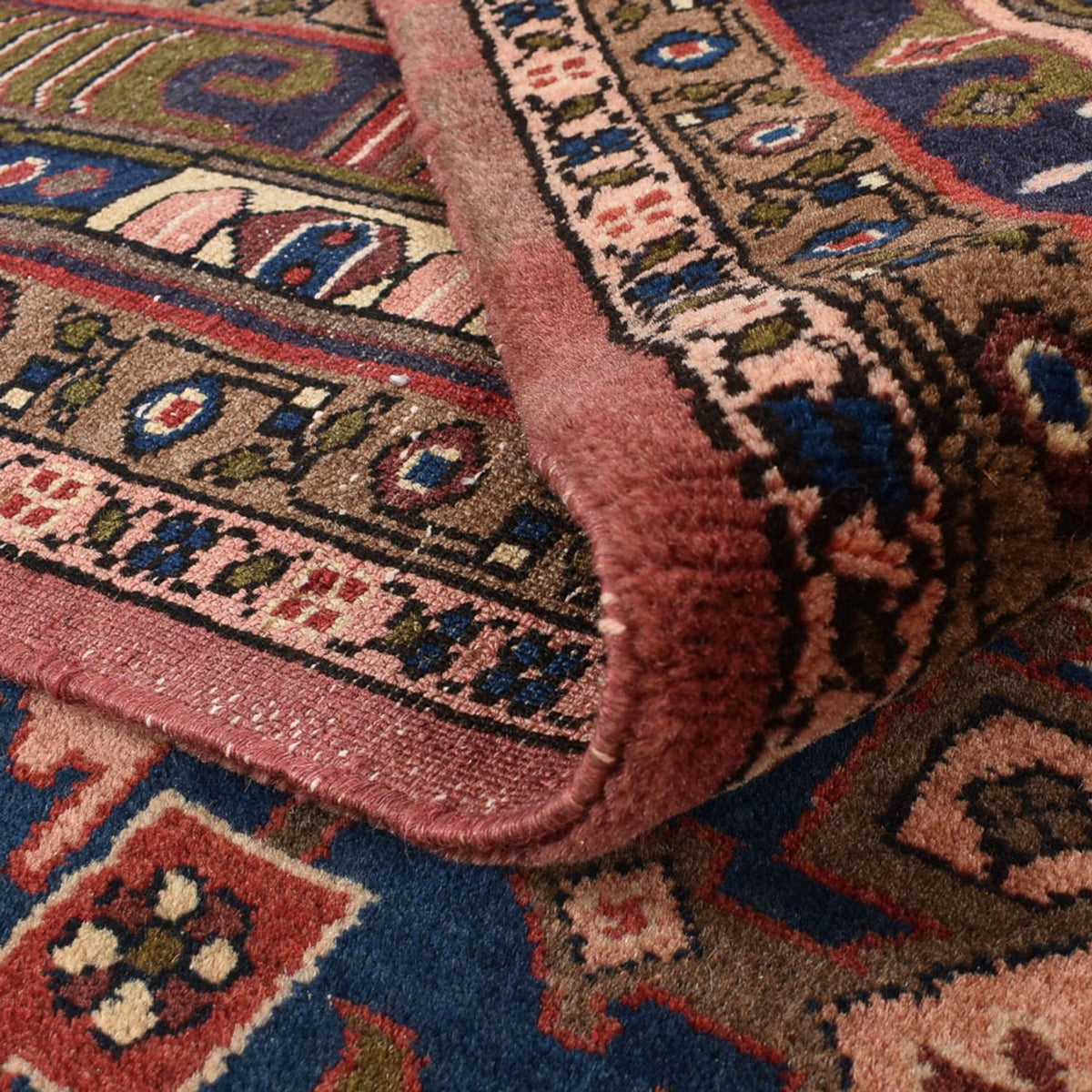 Perser Rug - Nomadic - 286 x 206 cm - dark red