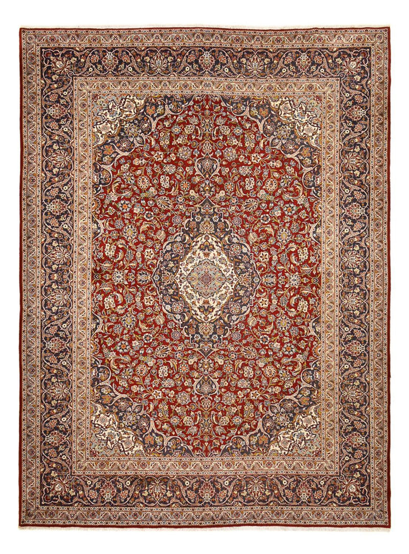 Perser Rug - Keshan - Royal - 412 x 303 cm - dark red