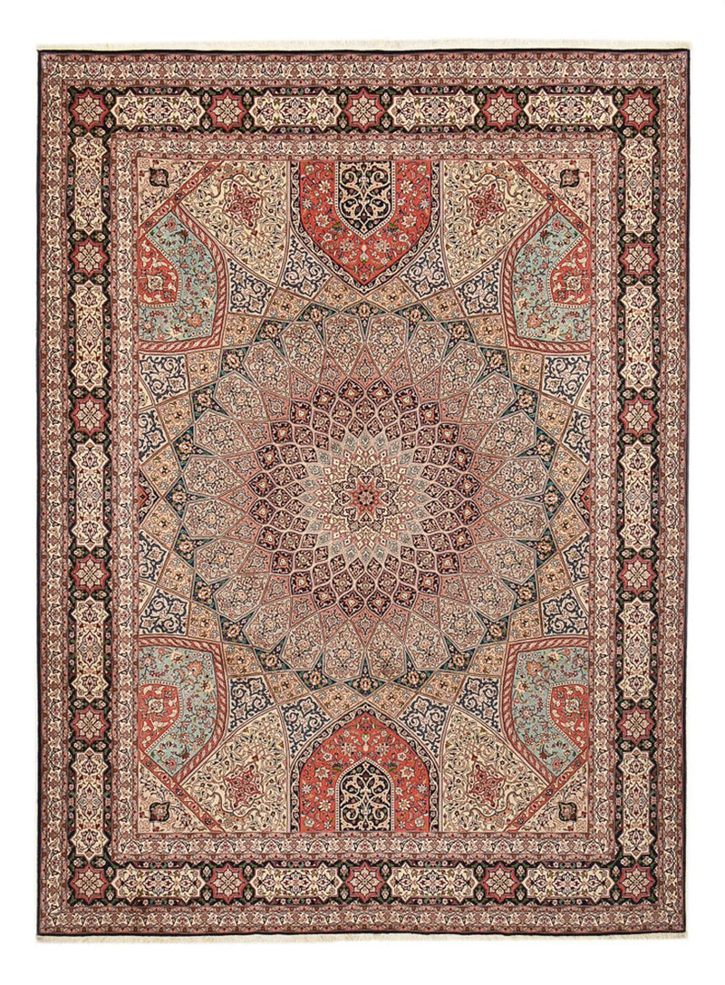 Perser Rug - Tabriz - Royal - 400 x 303 cm - dark beige