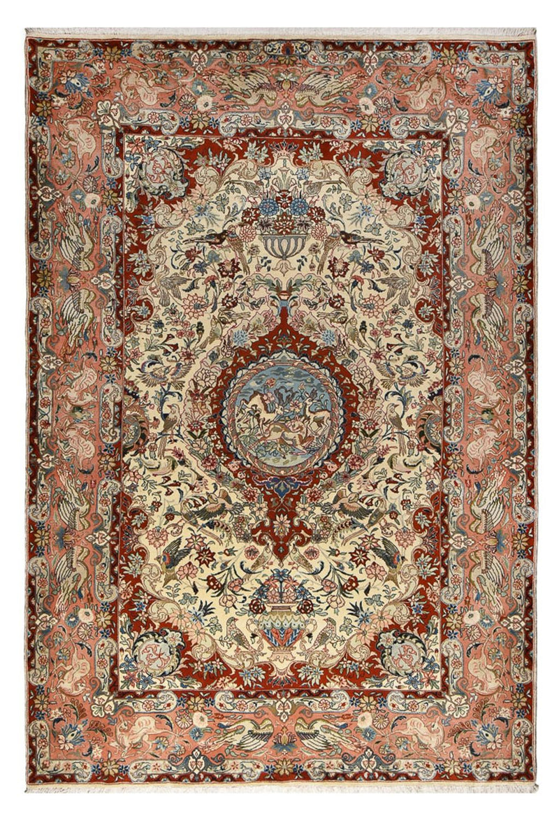Perser Rug - Keshan - 322 x 221 cm - sand