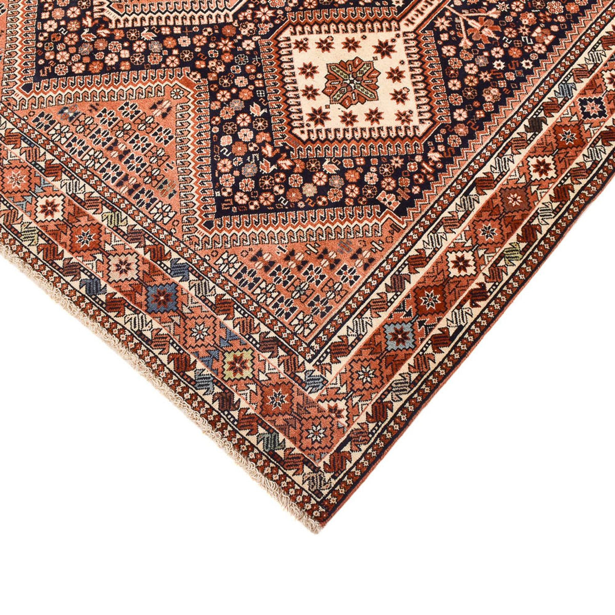 Perser Rug - Nomadic - 240 x 196 cm - rust