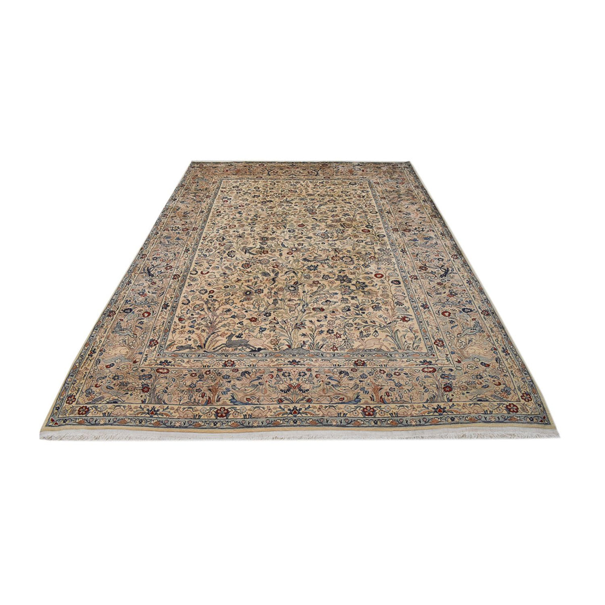 Perser Rug - Keshan - 352 x 249 cm - sand