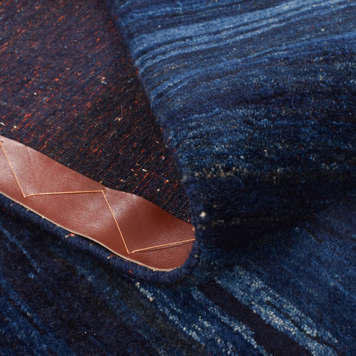 Gabbeh Rug - Loribaft Perser - 195 x 158 cm - dark blue