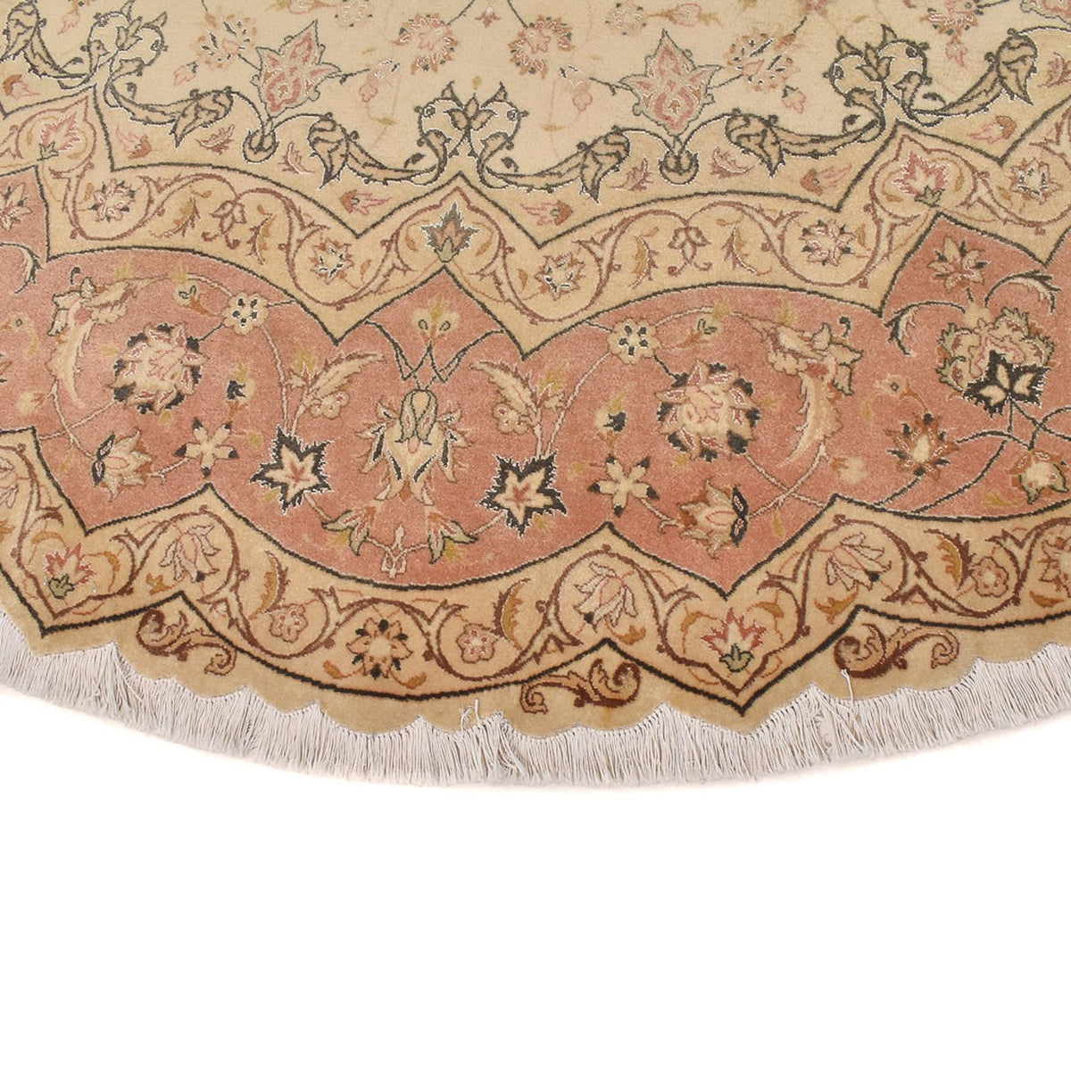 Perser Rug - Tabriz - Premium round  - 310 x 310 cm - beige