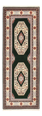 Runner Perser Rug - Tabriz - Royal - 202 x 74 cm - dark blue