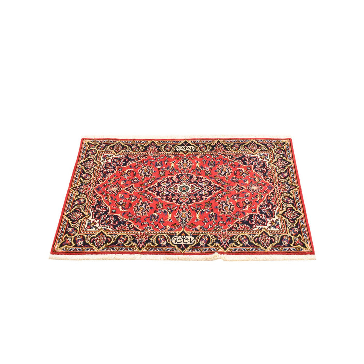 Perser Rug - Keshan - 98 x 70 cm - red