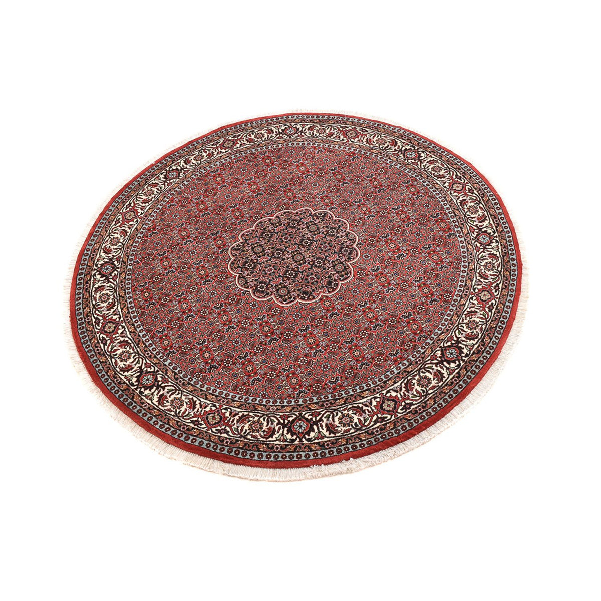 Perser Rug - Bidjar round  - 150 x 150 cm - dark red