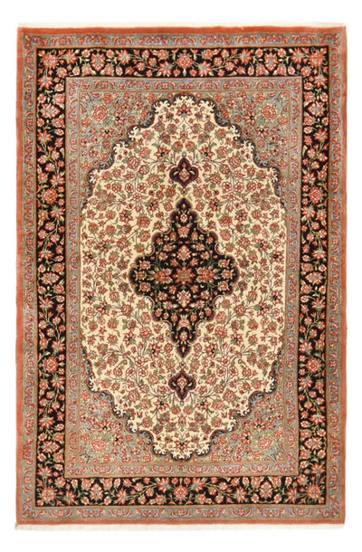 Sarouk Rug 146x215cm - Persian Rugs - dark beige