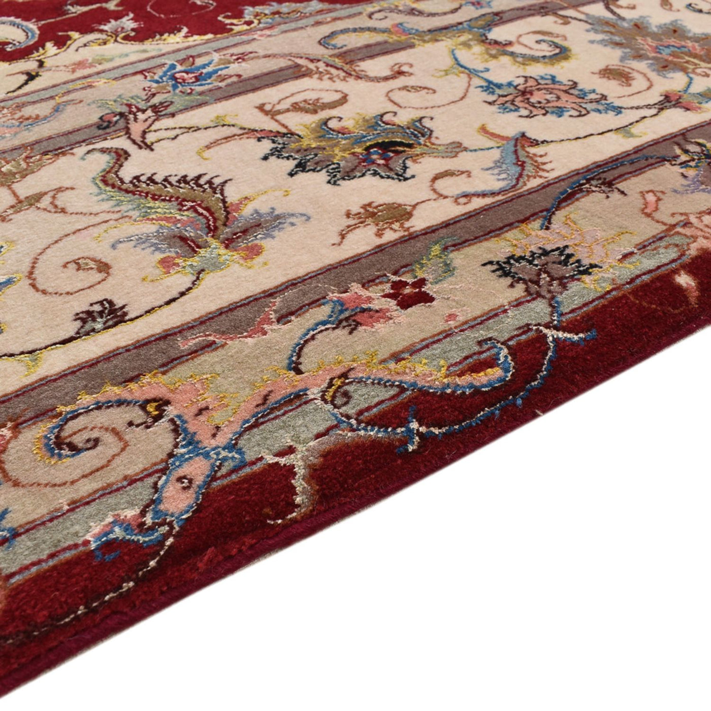 Tabriz - 50 Raj Rug 305x198cm - Persian Rugs