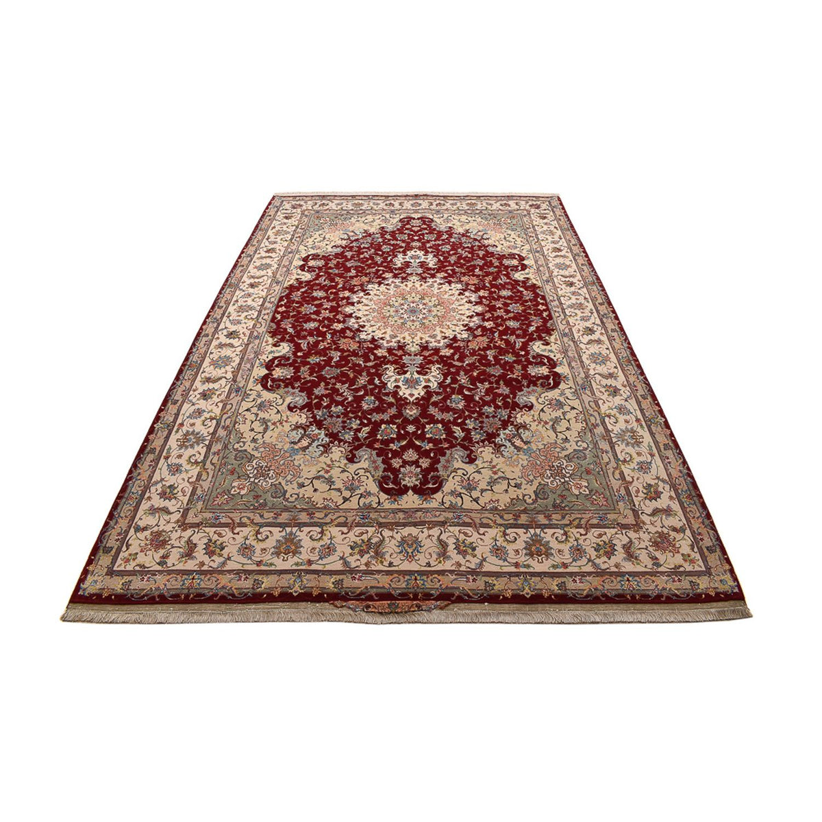 Perser Rug - Tabriz - Royal - 305 x 198 cm - red